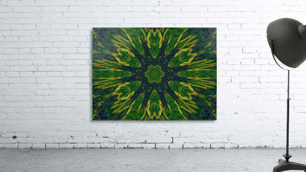 Green Flower 4 Wall Preview