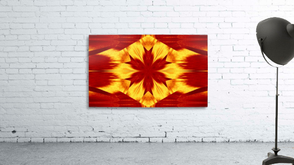 Red Dandelion  Wall Preview