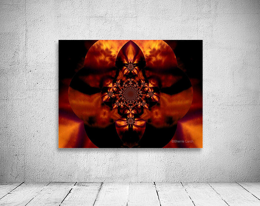 Fire Orchid 1 Wall Preview