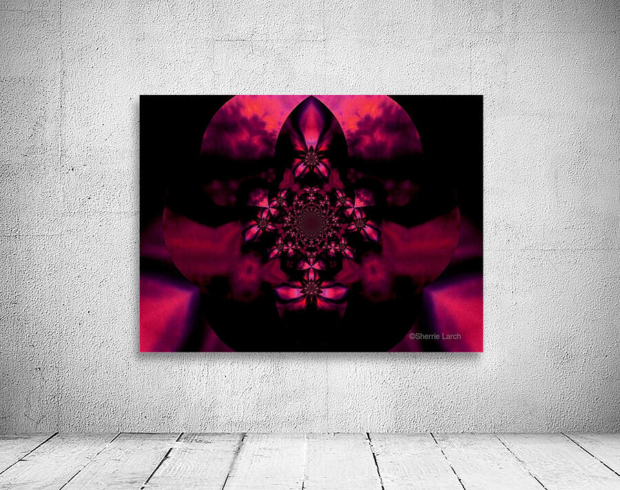 Fire Orchid 2 Wall Preview