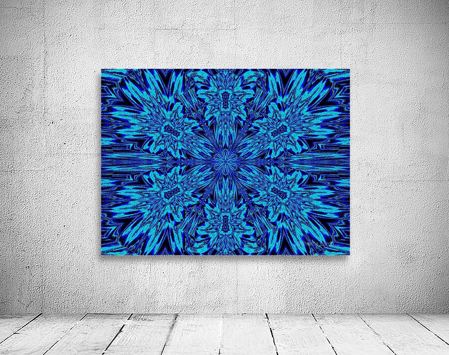 Blue Daisy Wall Preview