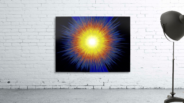 Abstract Sun 9 Wall Preview
