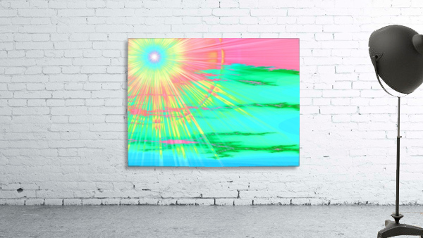 Blue Sun 1 Wall Preview