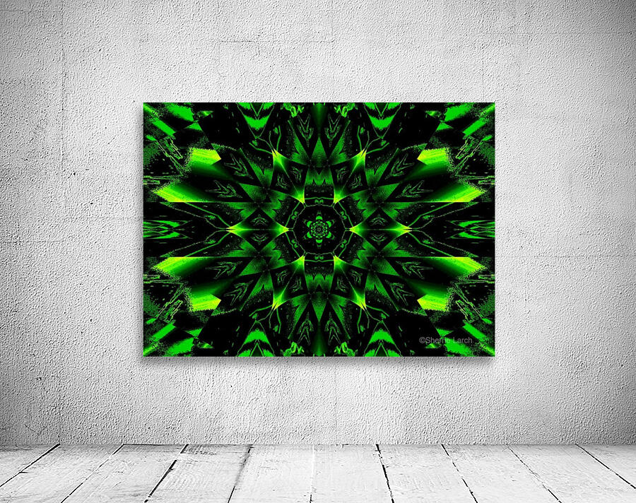 Green Wave Jasmine Wall Preview
