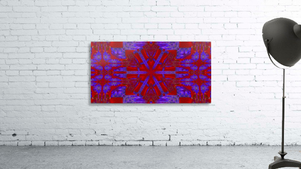 Red Silk Daisy Wall Preview