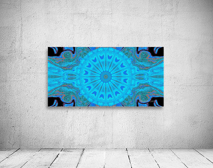 Blue Wildflower in Light Wall Preview