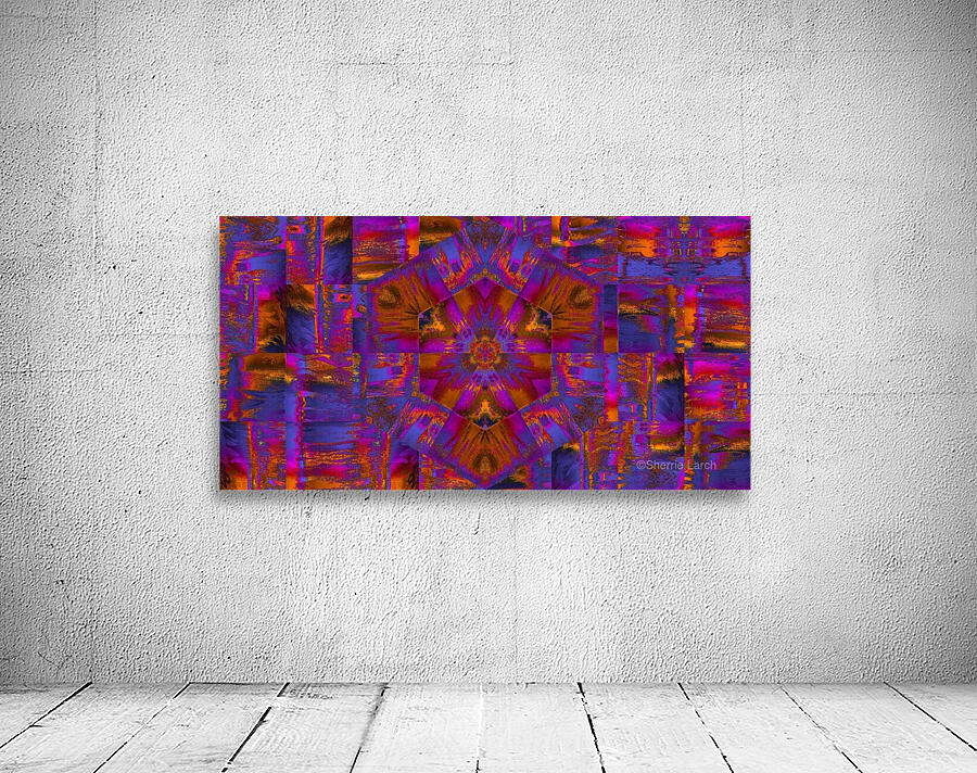 Fractal Flower Wall Preview