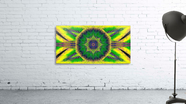 Green Bloom In Winter Wall Preview