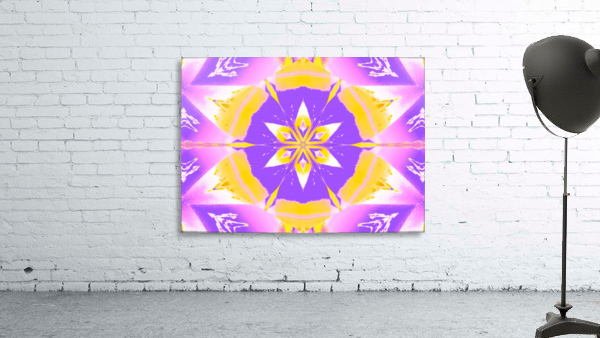 Yellow Light Lotus Wall Preview