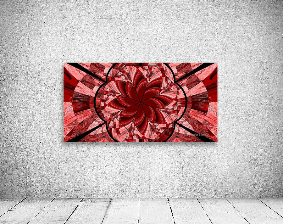 Modern Lotus Wall Preview