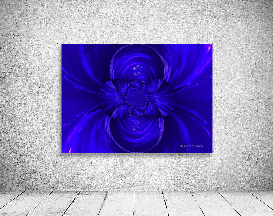 Sapphire Lotus Wall Preview