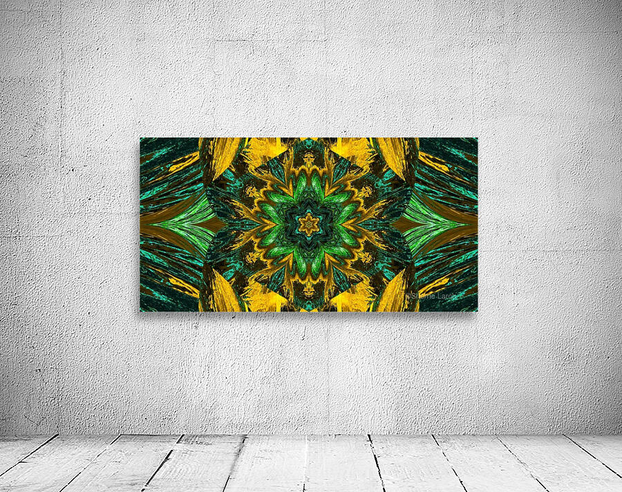Painted Lotus 15 Wall Preview