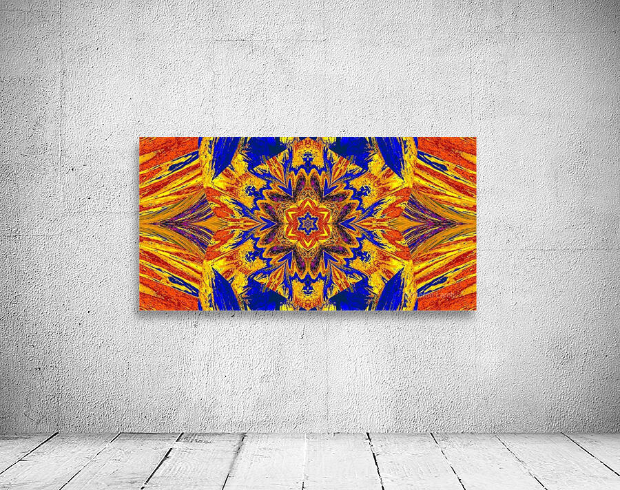 Painted Lotus 27 Wall Preview