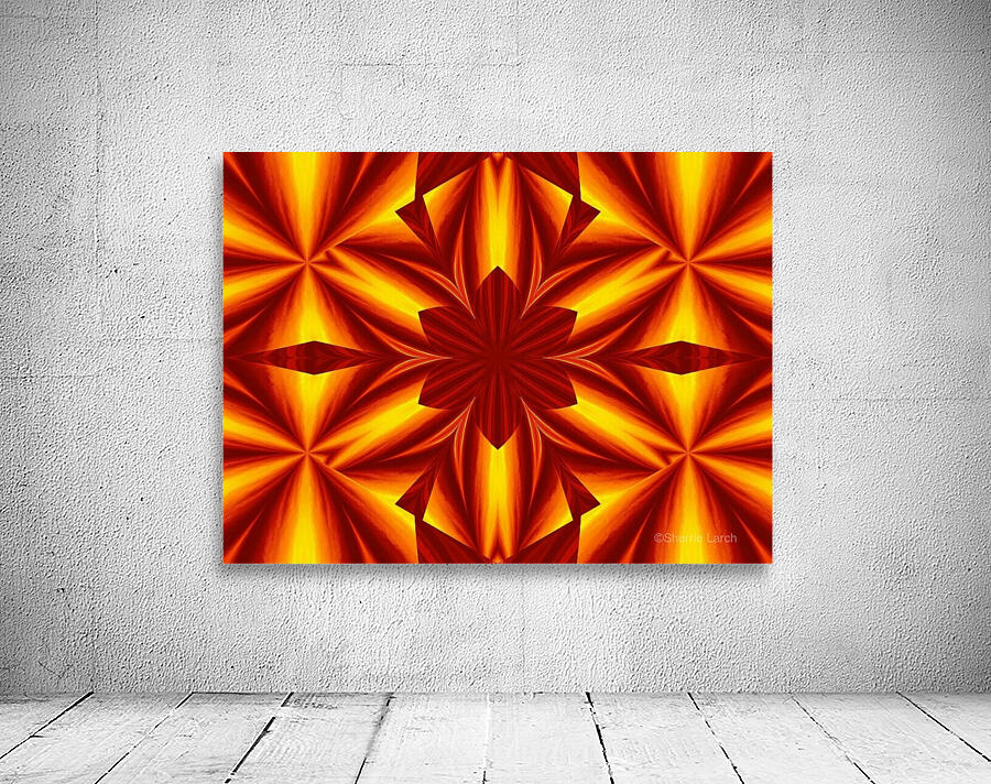 Fire Flowers 25 Wall Preview