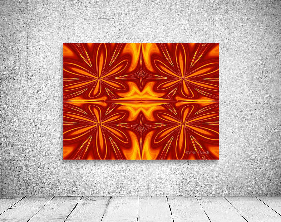 Fire Flowers 52 Wall Preview