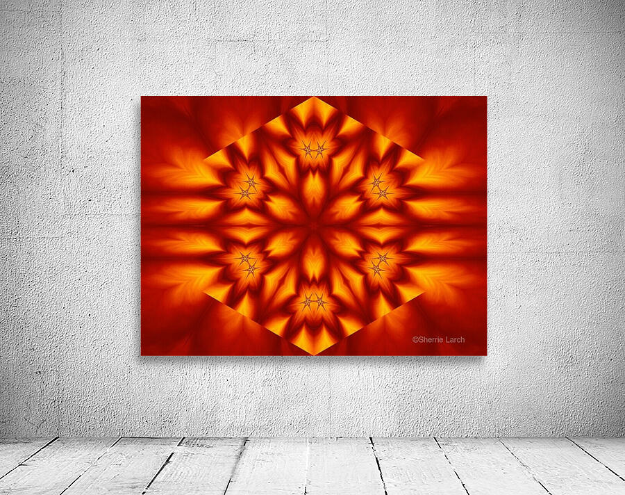 Fire Flowers 72 Wall Preview