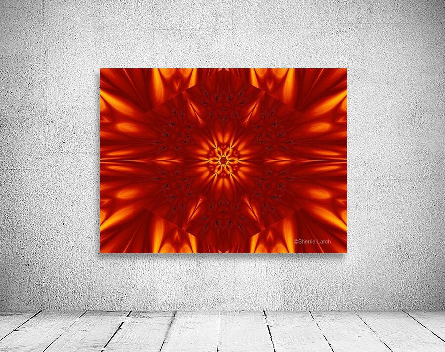 Fire Flowers 100 Wall Preview
