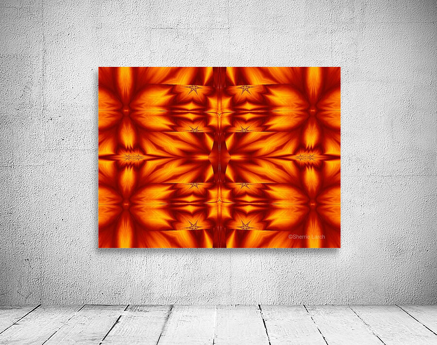 Fire Flowers 224 Wall Preview