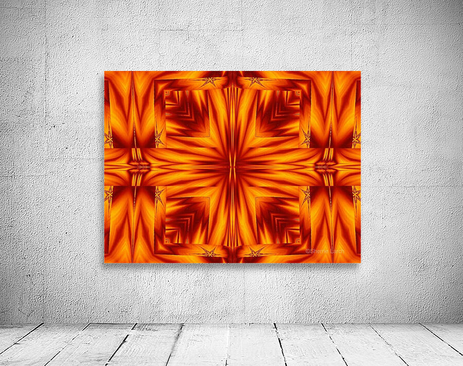Fire Flowers 232 Wall Preview