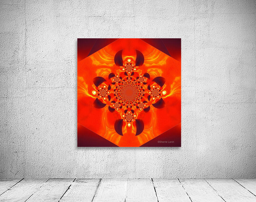 Fire Spider Scarab 2 Wall Preview