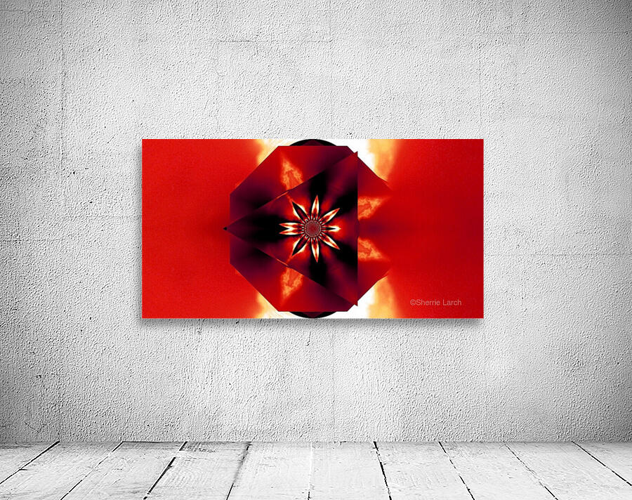 Red Fire Flower 1 Wall Preview