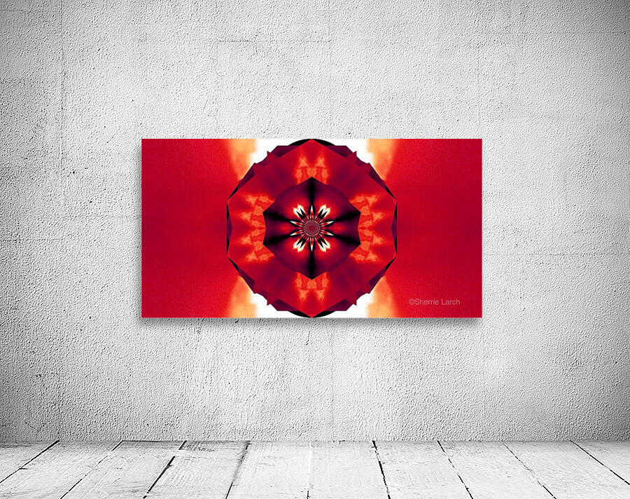 Red Fire Flower 5 Wall Preview