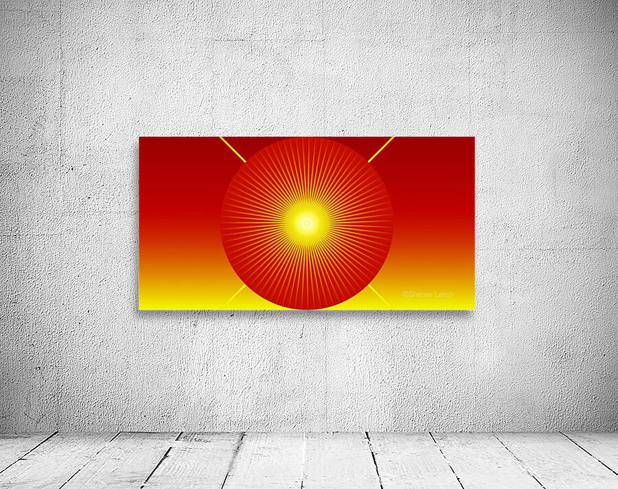 Sunshine Burst Into Light Wall Preview