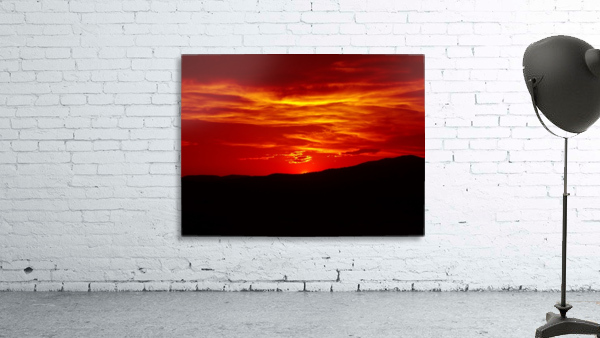 Scarlet Sunset Over Malin 2  Wall Preview