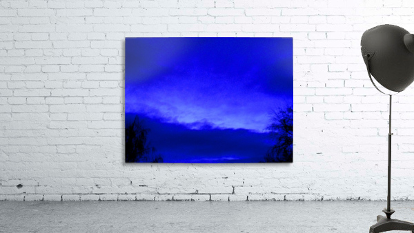 Sky in Deep Blue  Wall Preview