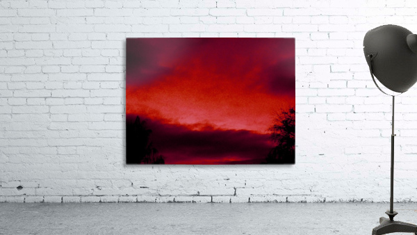 Sky in Red  Wall Preview