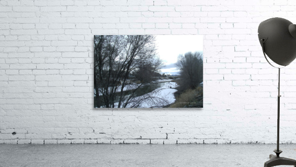 Spring Snow Trees 6  Wall Preview