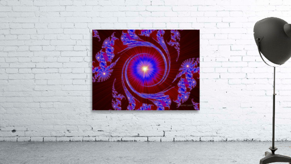 Dark Red Sun 1 Wall Preview