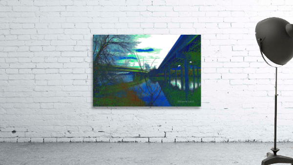 The Lake In Spring  Wall Preview
