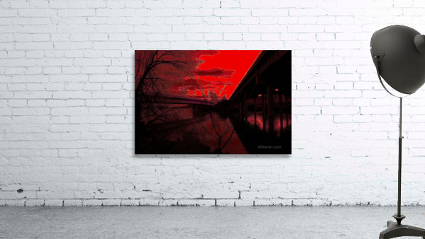 The Lake Summer Evening  Wall Preview