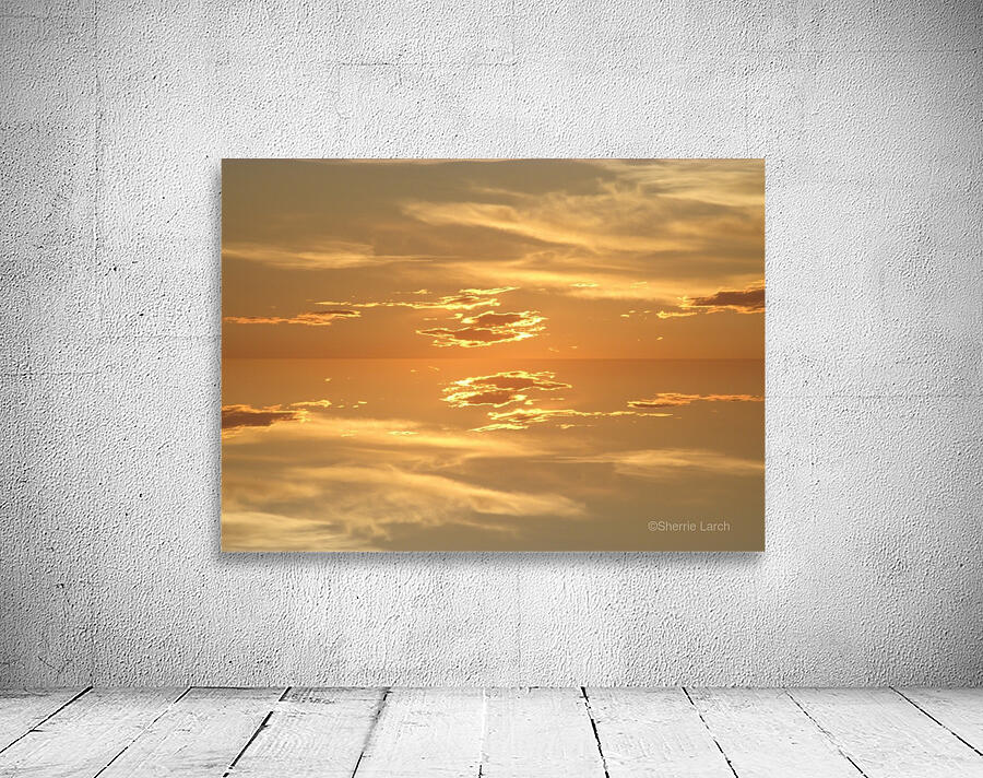 Sunset Golden 2  Wall Preview