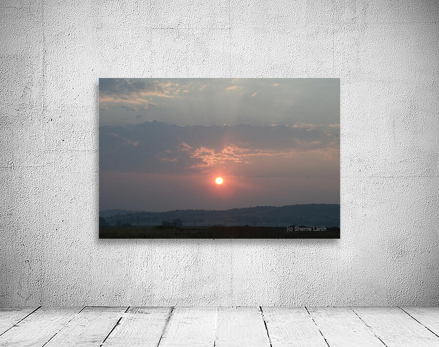 Smokey Sunset 4 Wall Preview
