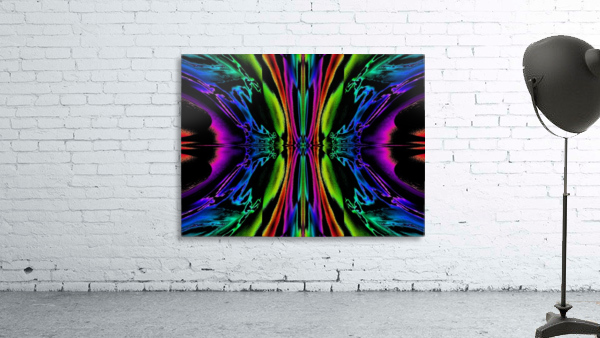 Rainbow Light Butterfly 2 Wall Preview