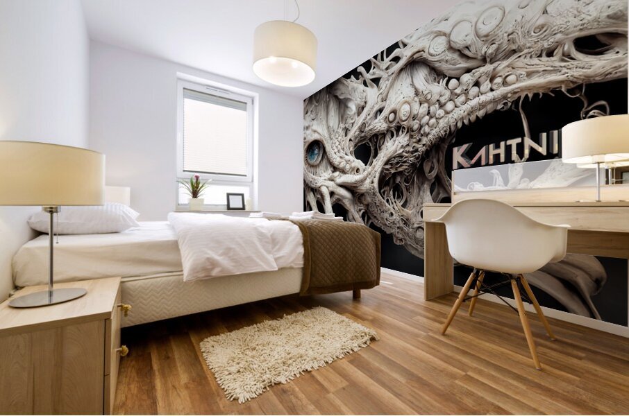 Necro Flea Mural print