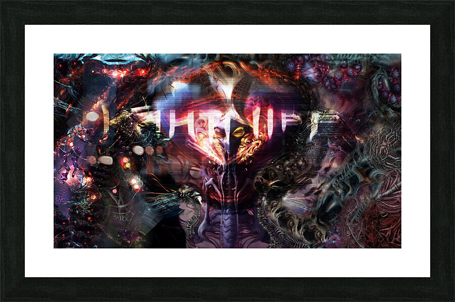 Intergalactic Nipp Picture Frame print