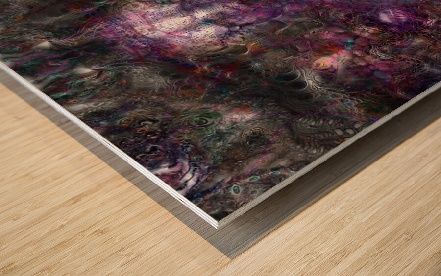 AlienPoster Wood print