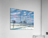  Winter in the Moonlight 1869 Acrylic Print