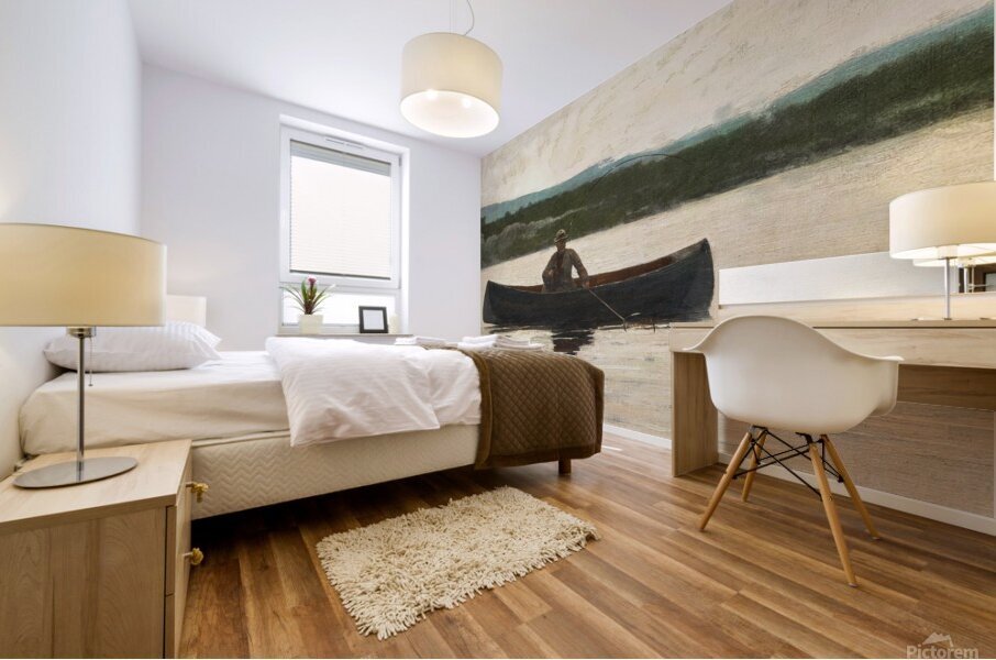 Playing a Fish Mural print