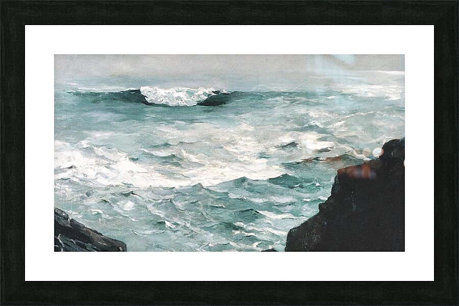 Cannon Rock Picture Frame print