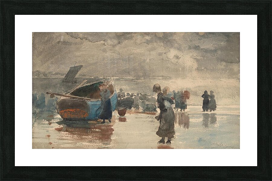 On the Sands Picture Frame print