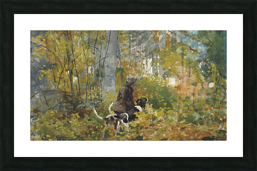 On the Trail Picture Frame print