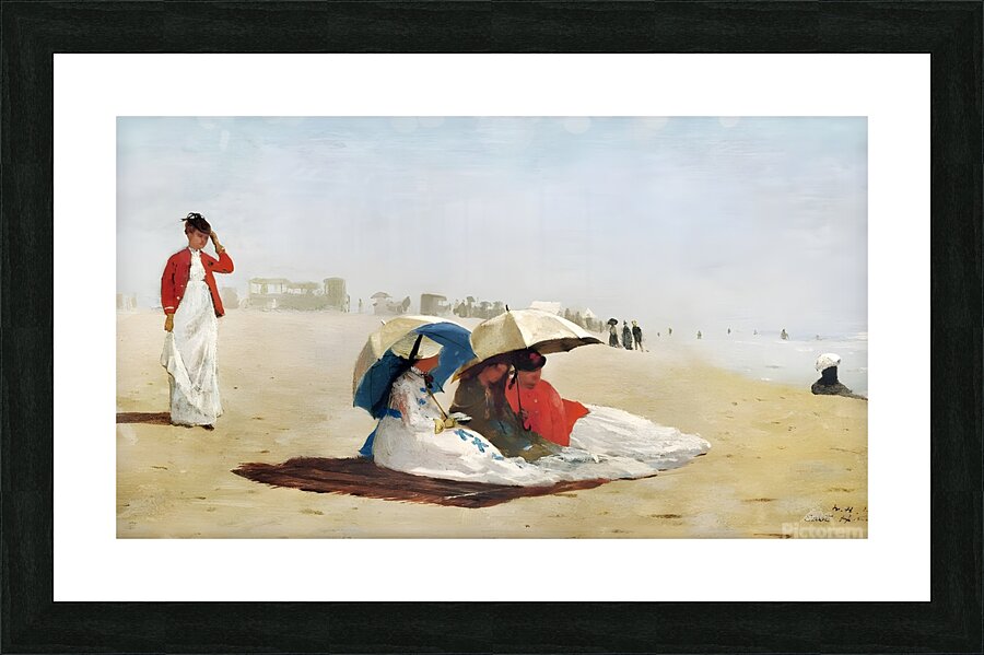 East Hampton Beach Picture Frame print