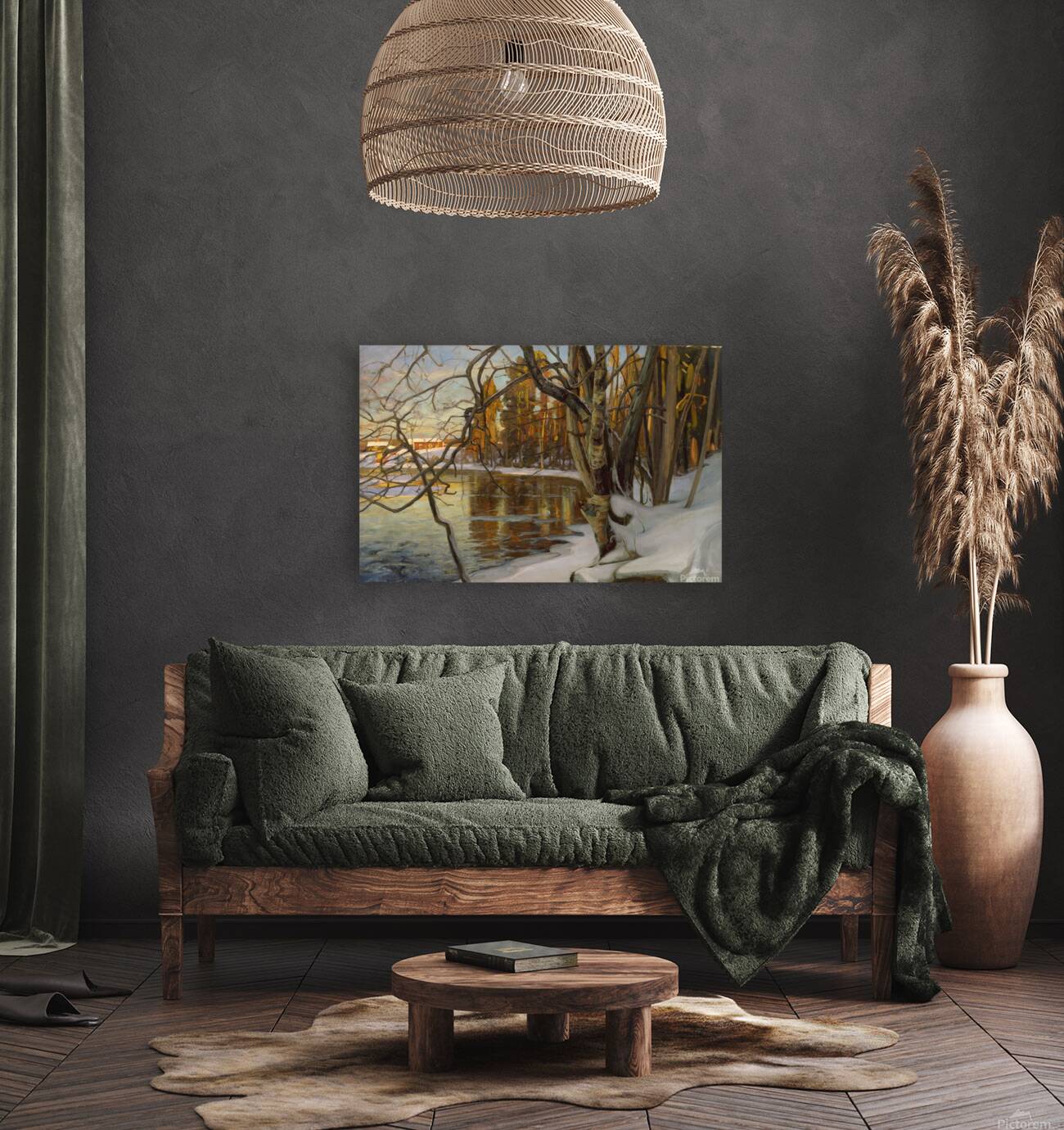 Winter Sun 1909 Reproduction