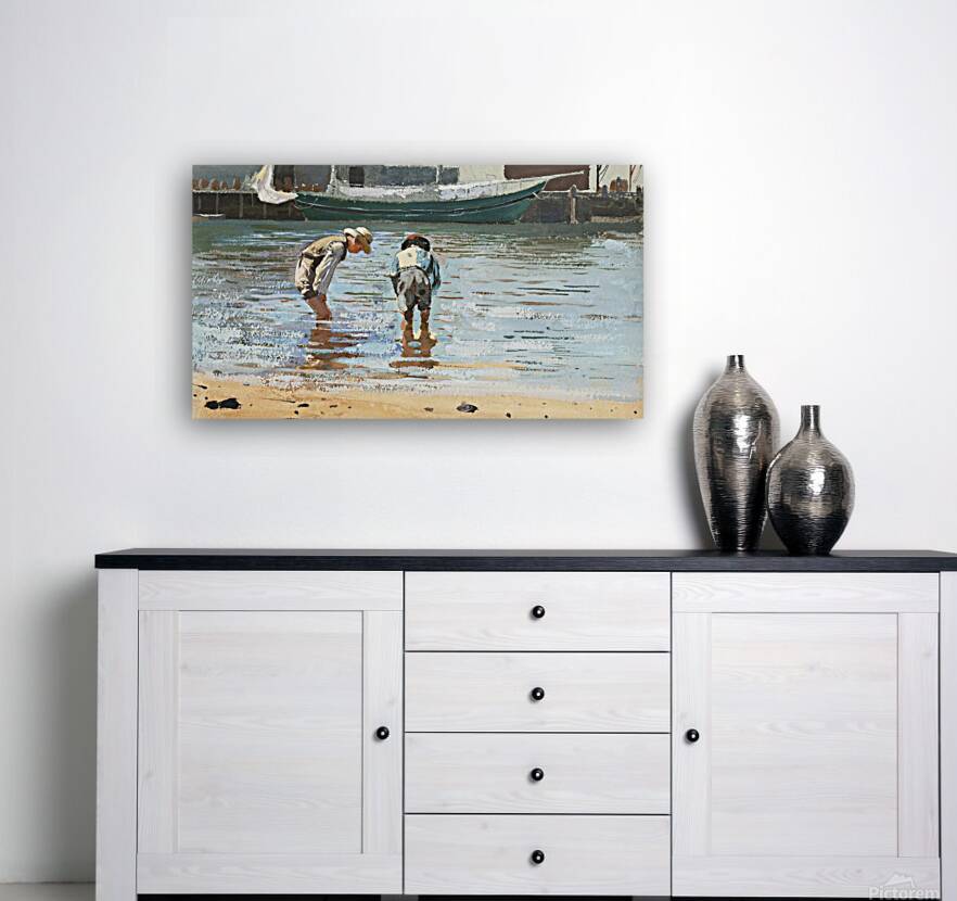 Boys Wading Reproduction