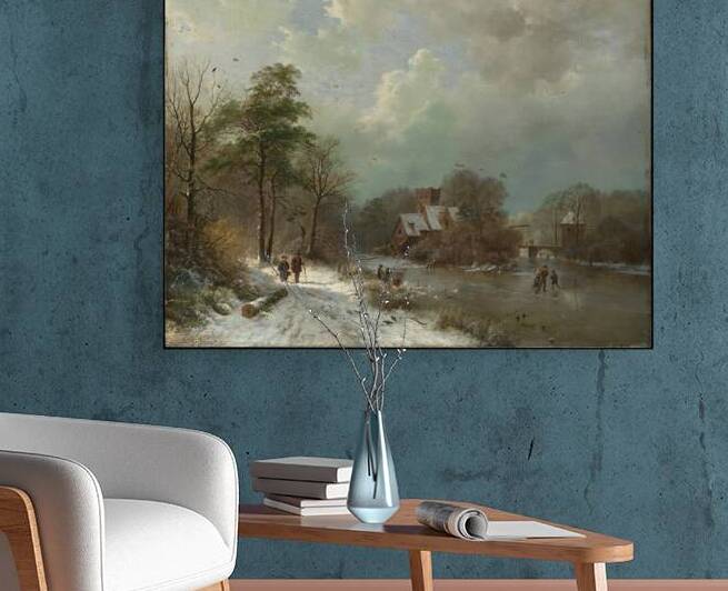 Winter Landscape Holland by FREDO2025