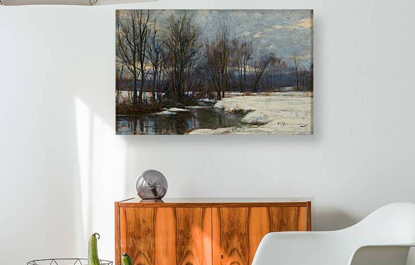Winter Painting Winter Landscape Painting by FREDO2025